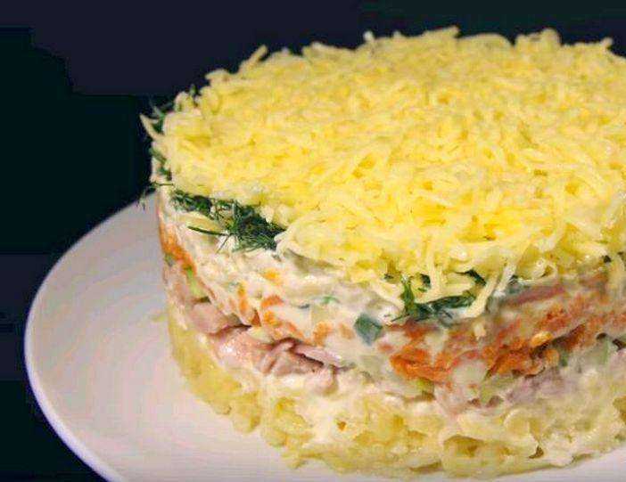 Курица и апельсин — отличная идея для салатов