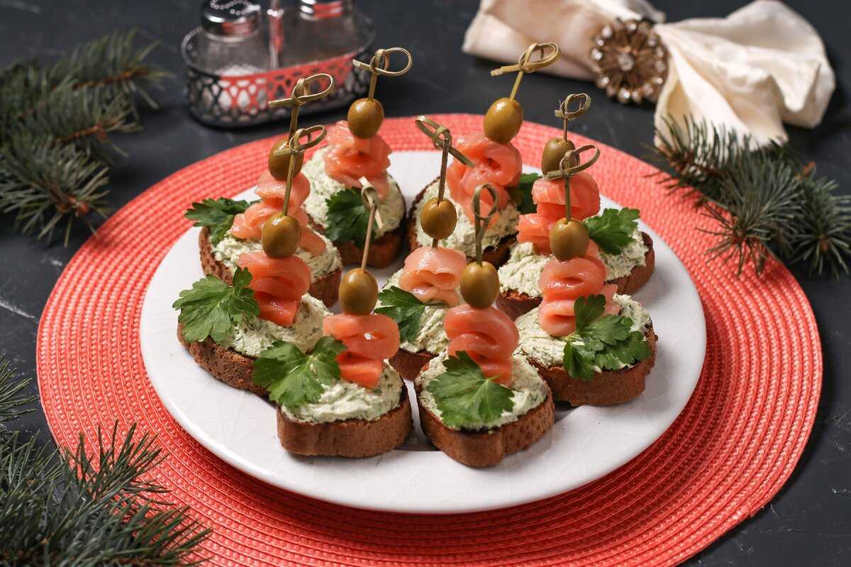 Бутерброды с красной рыбой - простые и вкусные рецепты