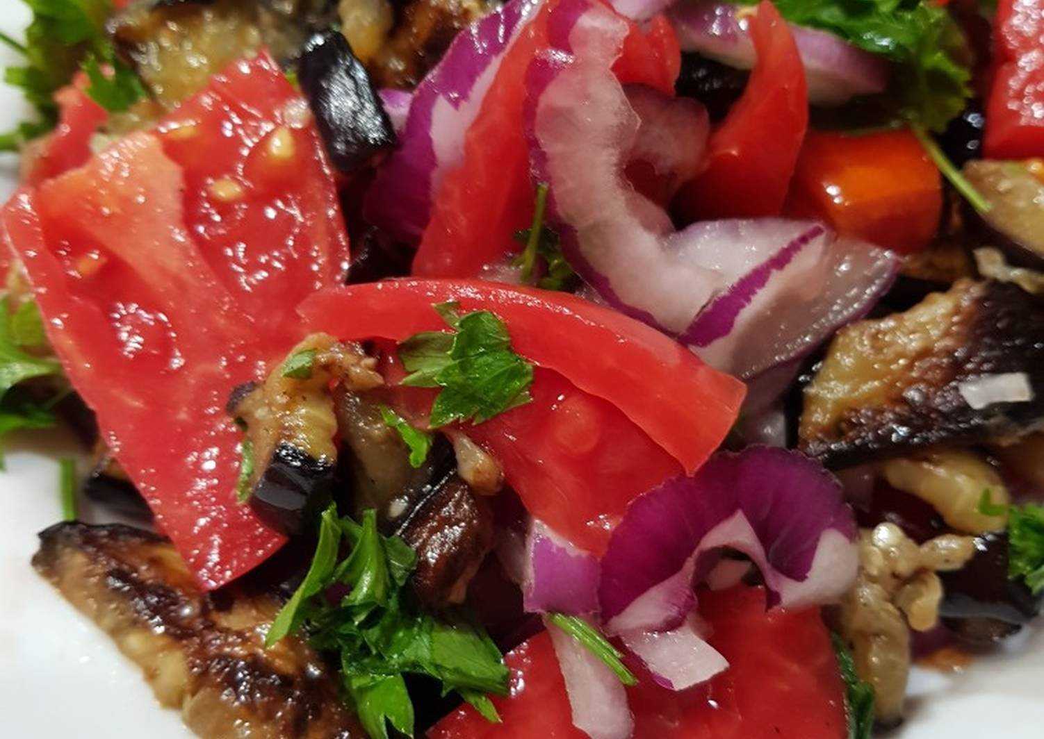 Изысканные салаты из баклажанов — вкуснотища на каждый день