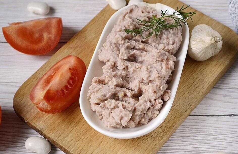 Постный паштет из красной фасоли - 8 пошаговых фото в рецепте