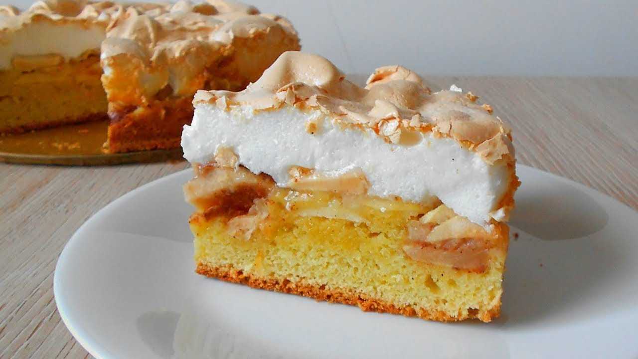 Вишневый пирог из песочного теста