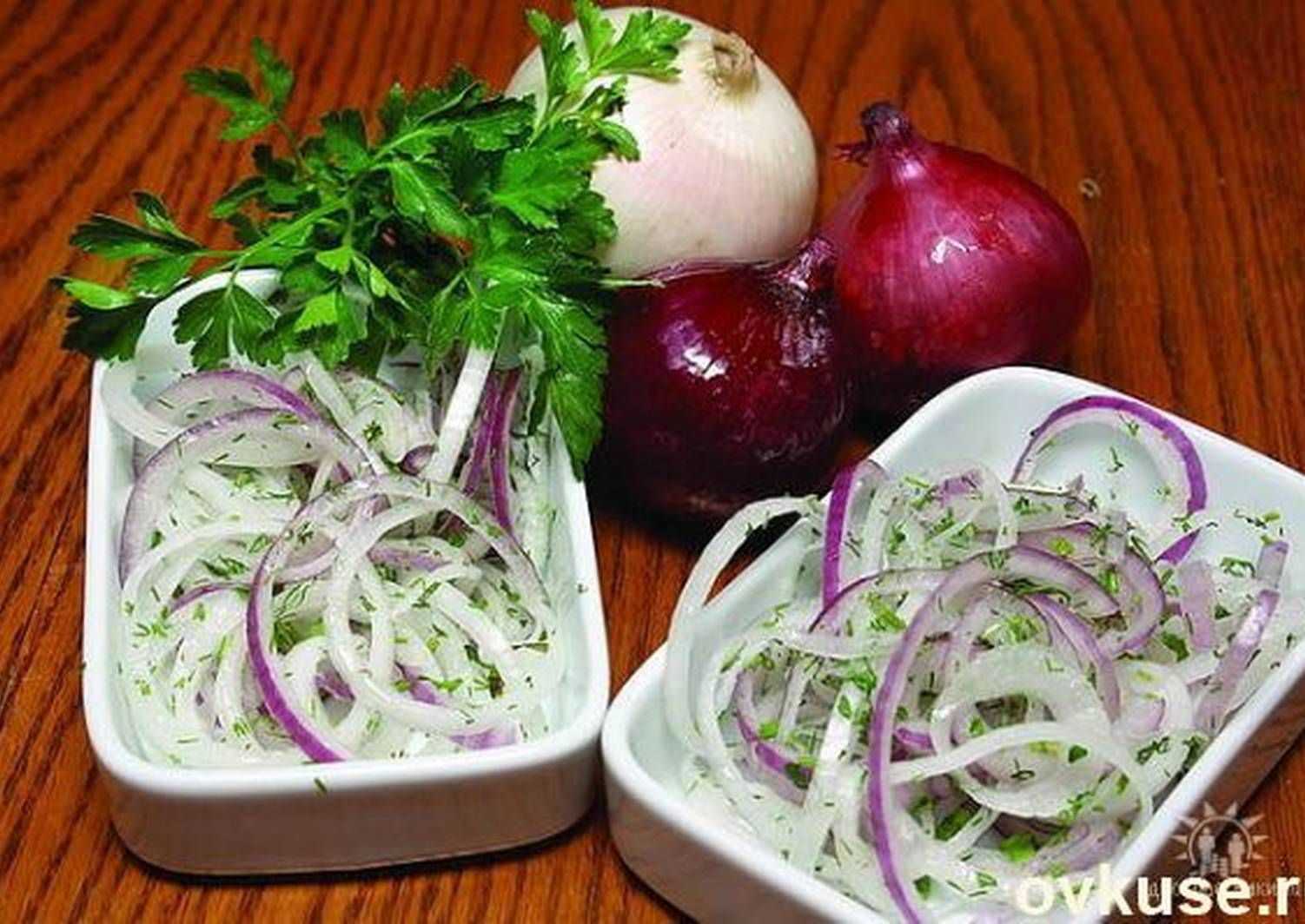 Маринованный лук для шашлыка: 5 быстрых рецептов маринования лука