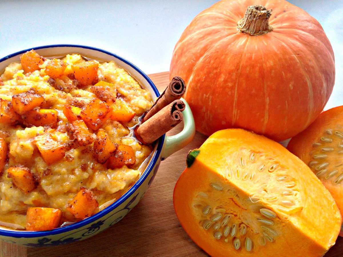 Каша из тыквы: рецепты быстро и вкусно (пошагово с фото)