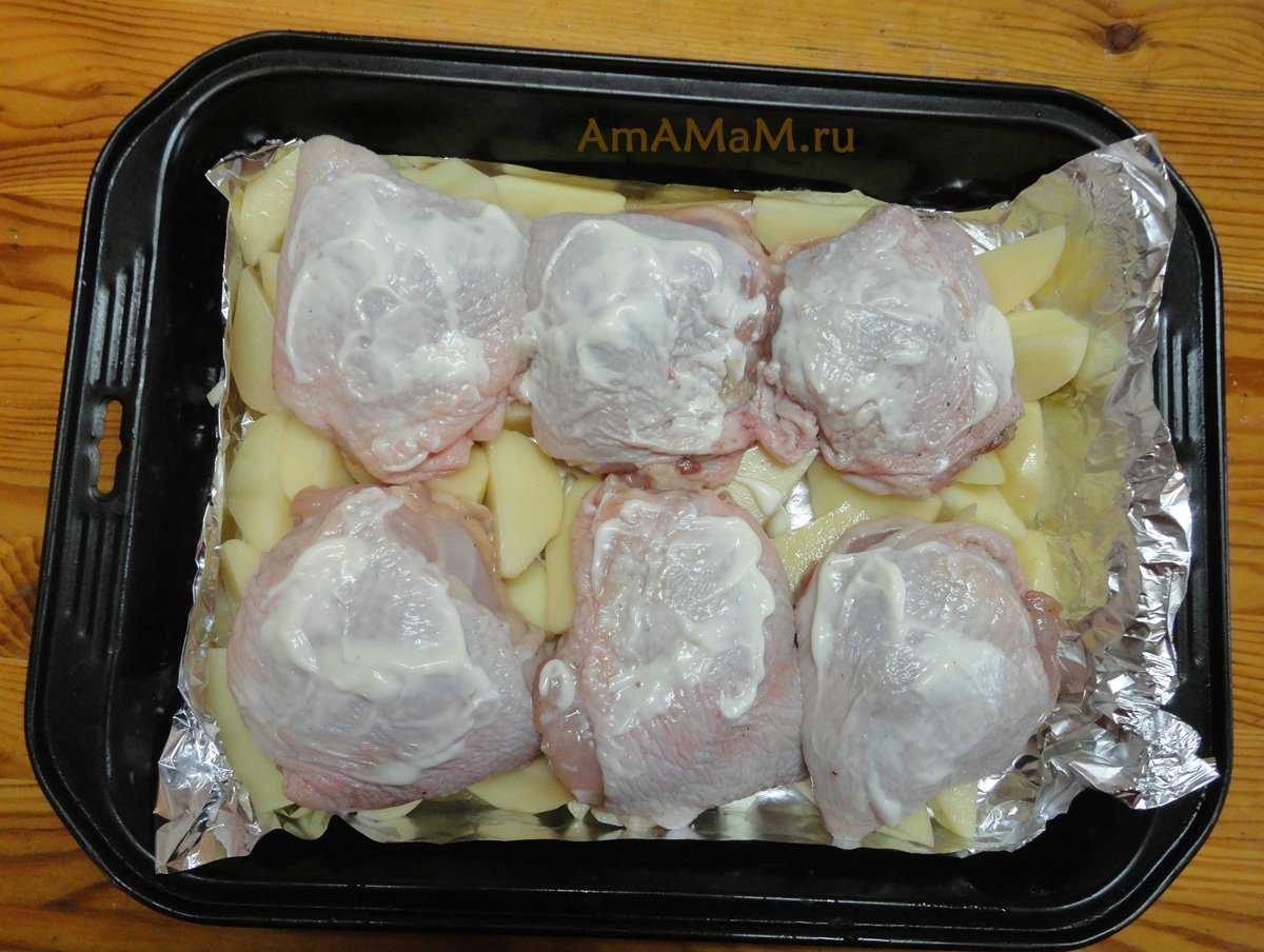 Курица с картошкой в духовке: простые рецепты с фото
курица с картошкой в духовке: простые рецепты с фото