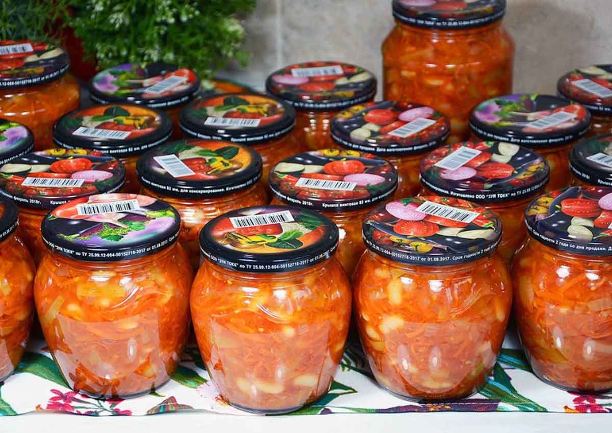 Простые и вкусные салаты из фасоли на зиму