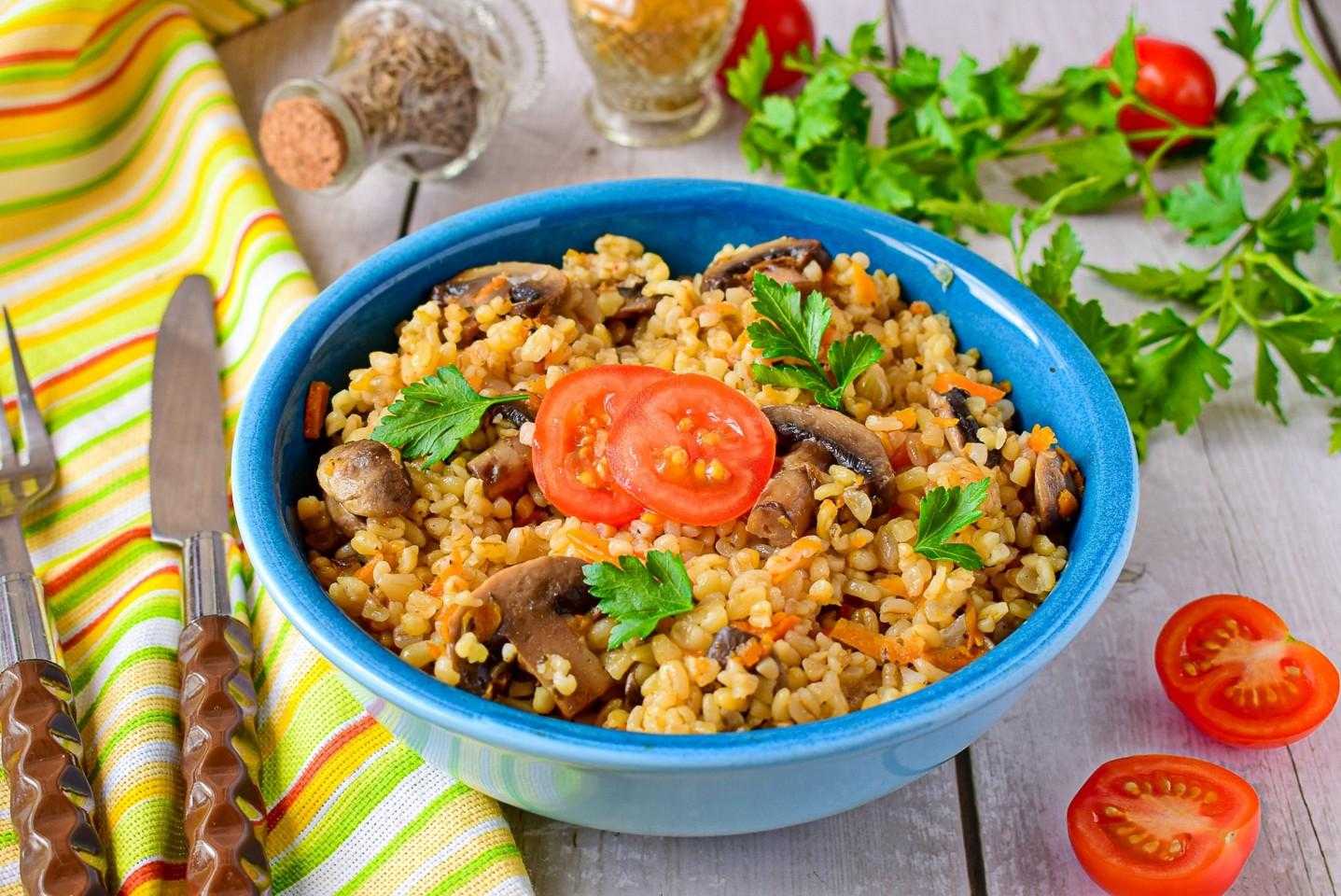 Как приготовить булгур с фаршем на сковороде? простой и вкусный рецепт