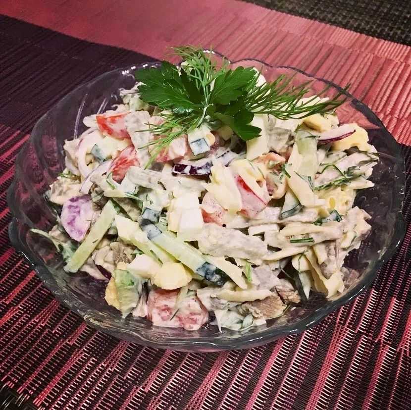Рецепт салата бахор классический