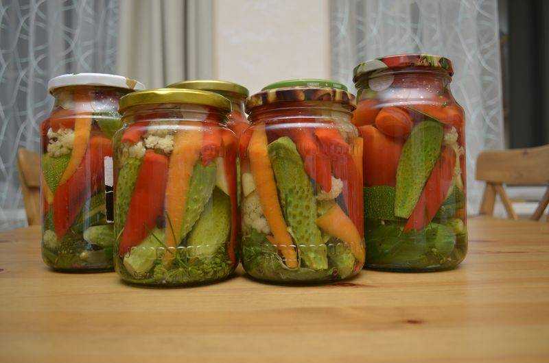 Ассорти на зиму - самый вкусный рецепт из овощей