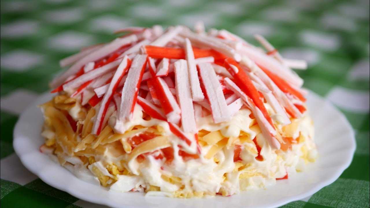 Салаты с корейской морковью - 10 пошаговых рецептов