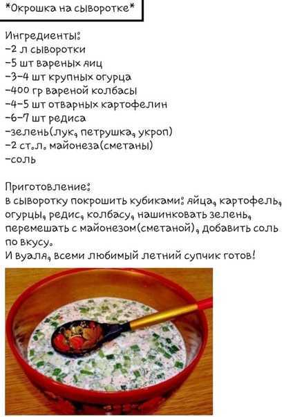 Окрошка – классический простой рецепт с колбасой