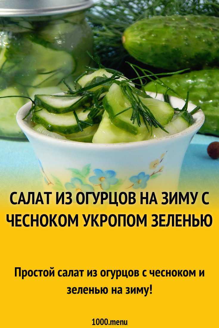 Салат из огурцов на зиму «пальчики оближешь» — 8 самых вкусных рецептов с фото