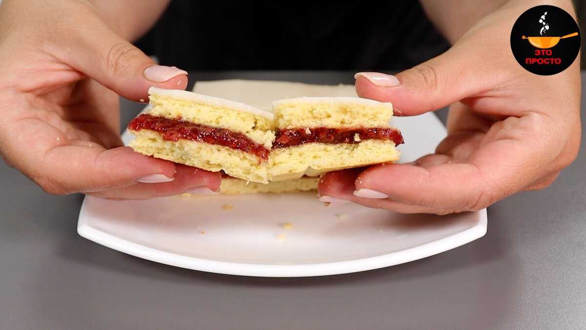 Песочный пирог с лимонной начинкой