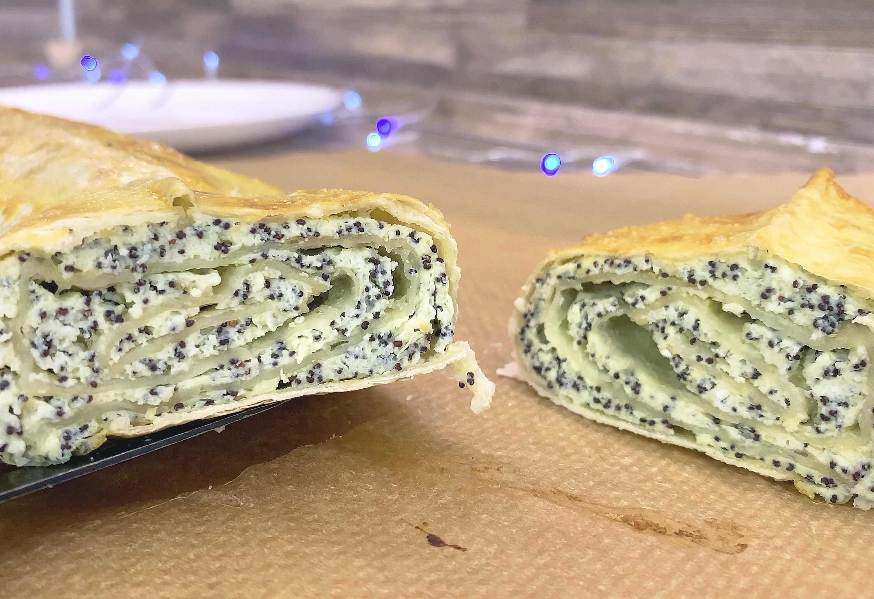 Творожные рулетики с маком
