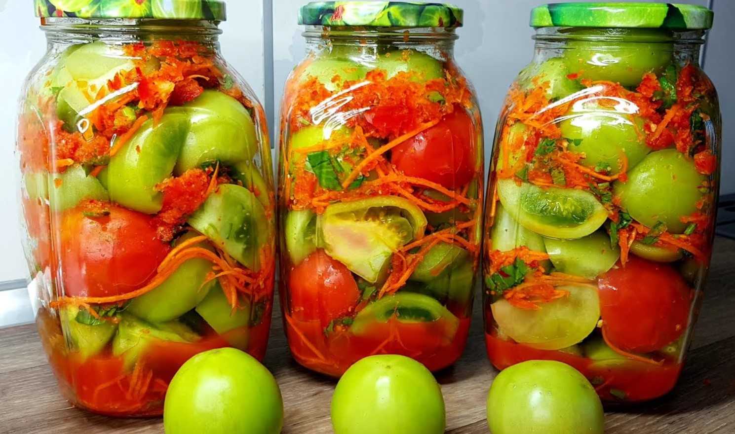 Маринованные помидоры на зиму — очень вкусные и сладкие!
