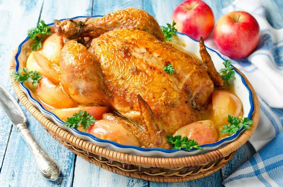 Курица в духовке целиком | самые вкусные и простые рецепты