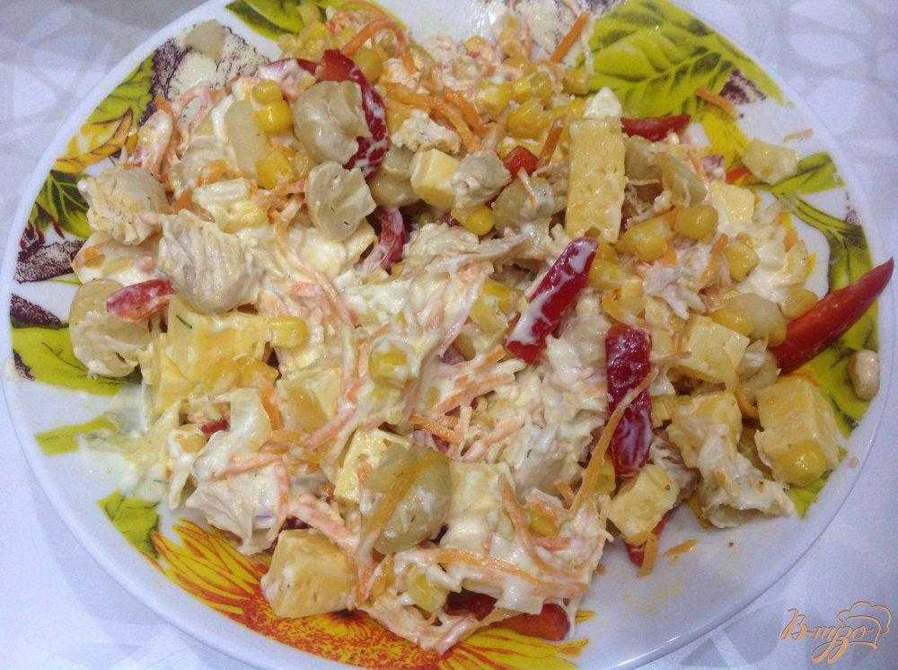 Праздничный салат секторами. 7 отличных рецептов