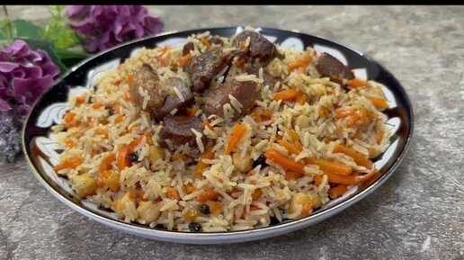 Плов по-узбекски с курицей в казане с рассыпчатым рисом - 2 вкусных рецепта с фото и видео