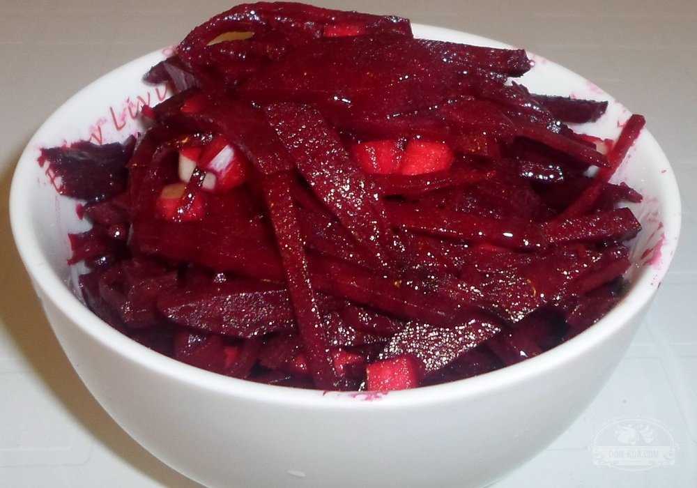 Салат из свеклы на зиму — 11 рецептов вкусно и просто