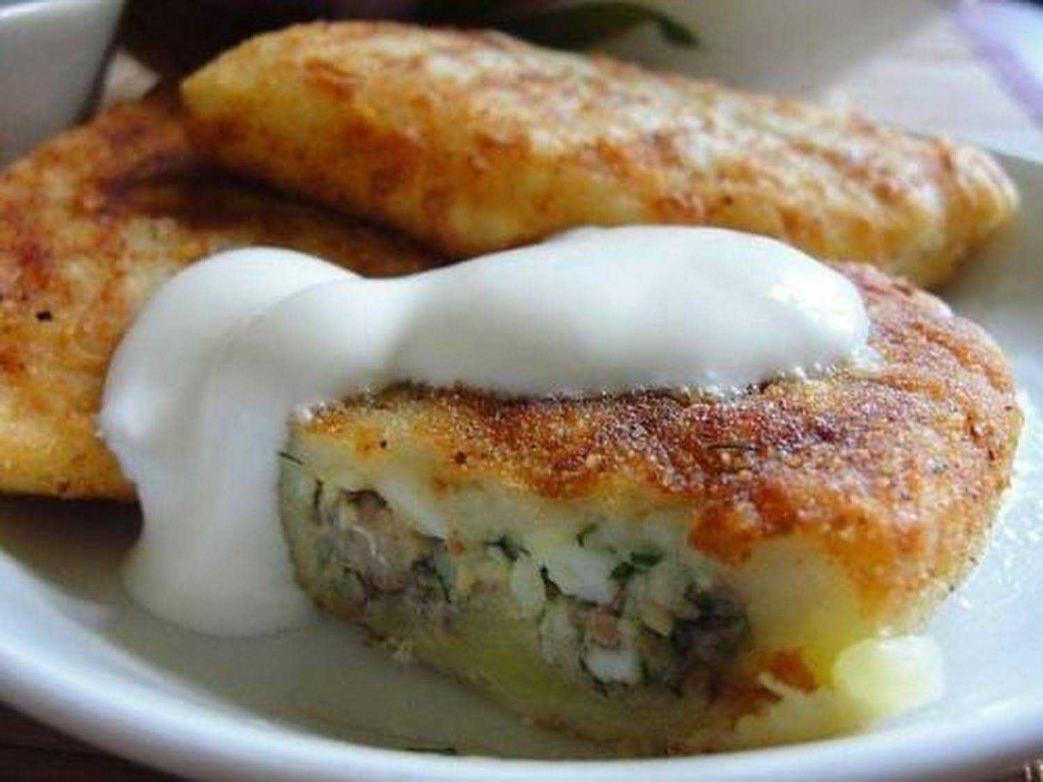 Мясные зразы с яйцом — пошаговые рецепты в духовке