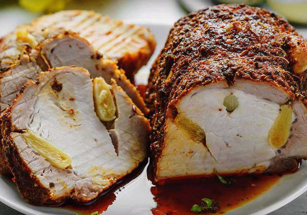 Мясо варено копченое холодным способом