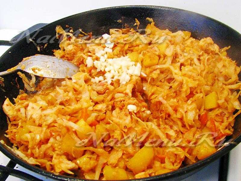 5 наиболее вкусных и сытных рецептов бигуса из свежей капусты