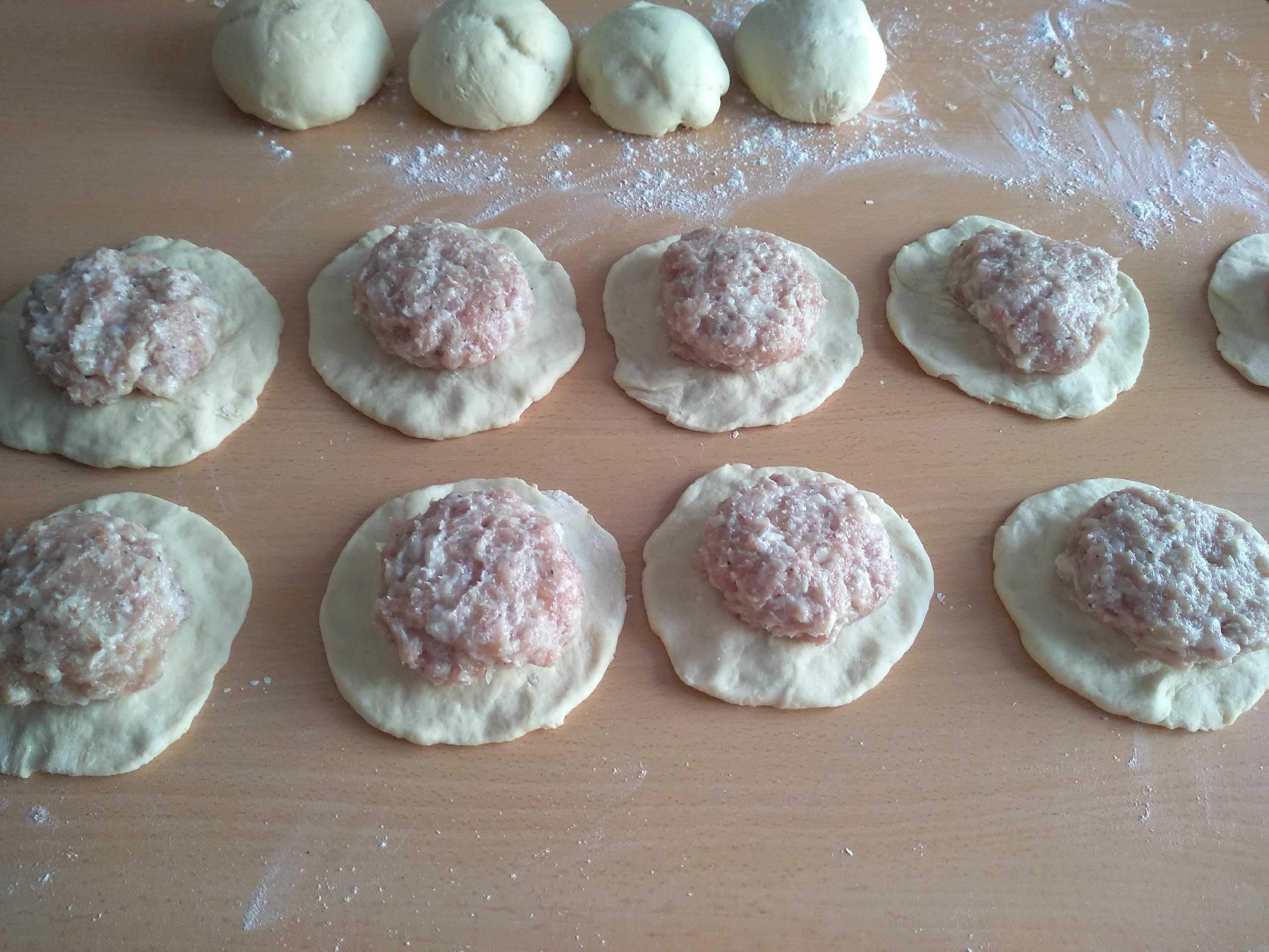 Тесто для беляшей дрожжевое, очень вкусное, как пух