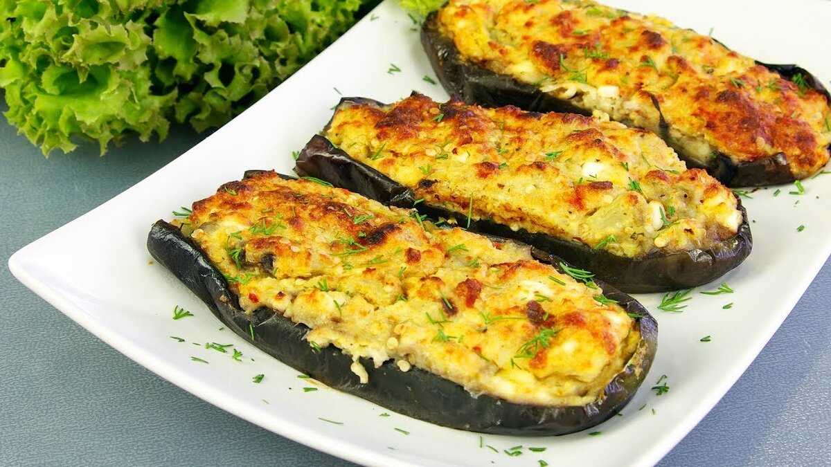 Баклажаны, фаршированные грибами. пошаговый рецепт с фото | кушать нет