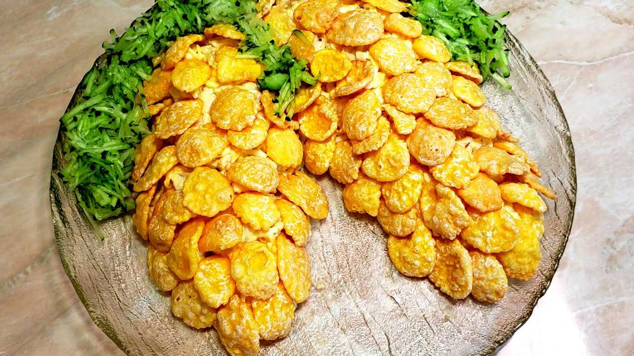 Салат шишка — 7 рецептов праздничного салата