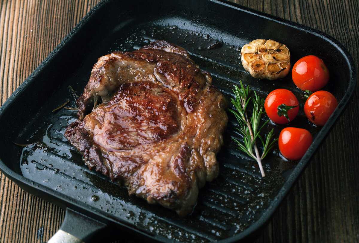 Стейк из говядины на гриле - вкусные рецепты