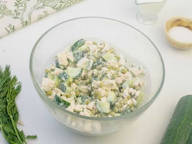 Салат «леди» с курицей