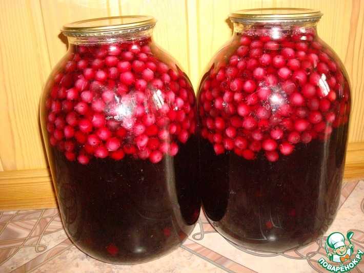 Компот из ирги на зиму пошаговый рецепт