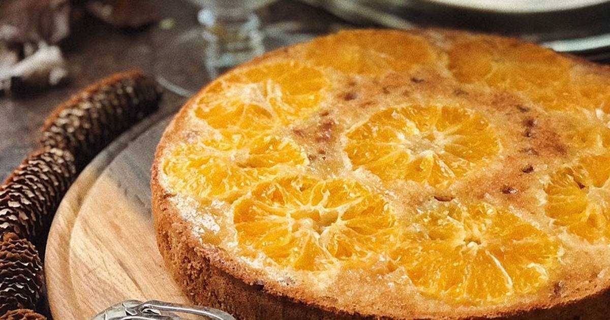 Пирог с мандаринами в духовке, на сковороде - 8 простых и вкусных рецептов