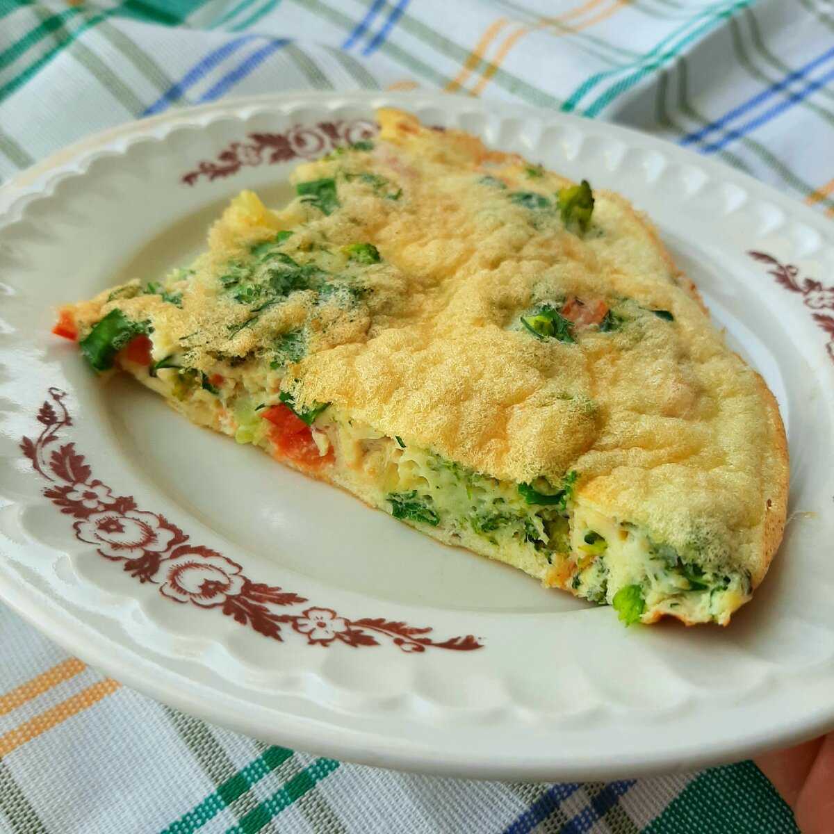 Пышный омлет в духовке: вкусные рецепты с фото