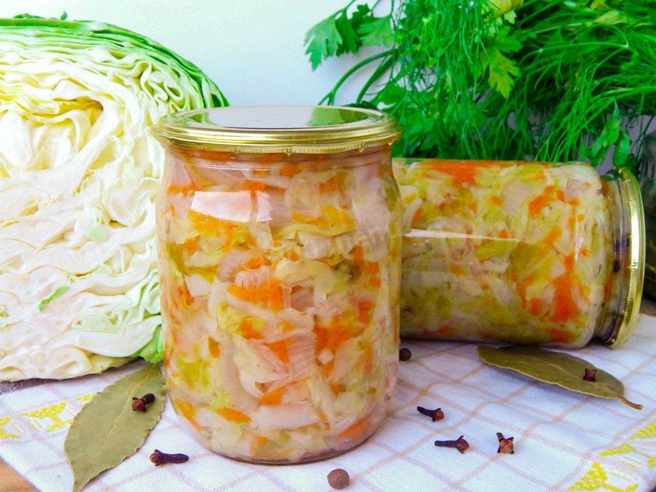 20 салатов из капусты на зиму, которые оценит любая хозяйка
