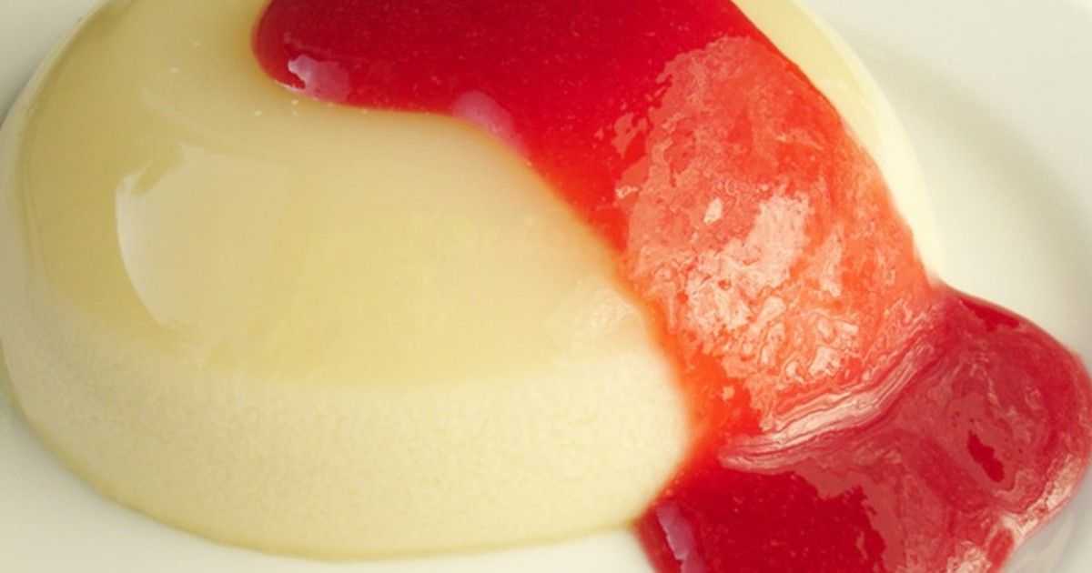 Бланманже из сметаны рецепт с фото пошагово - 1000.menu