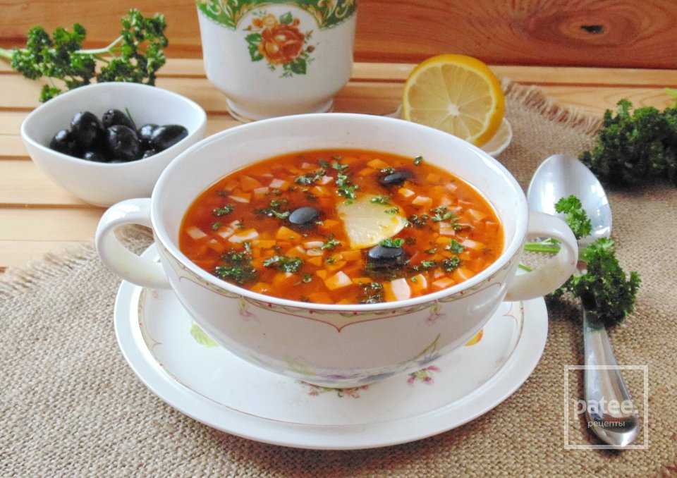Солянка сборная мясная - классические рецепты очень вкусной солянки