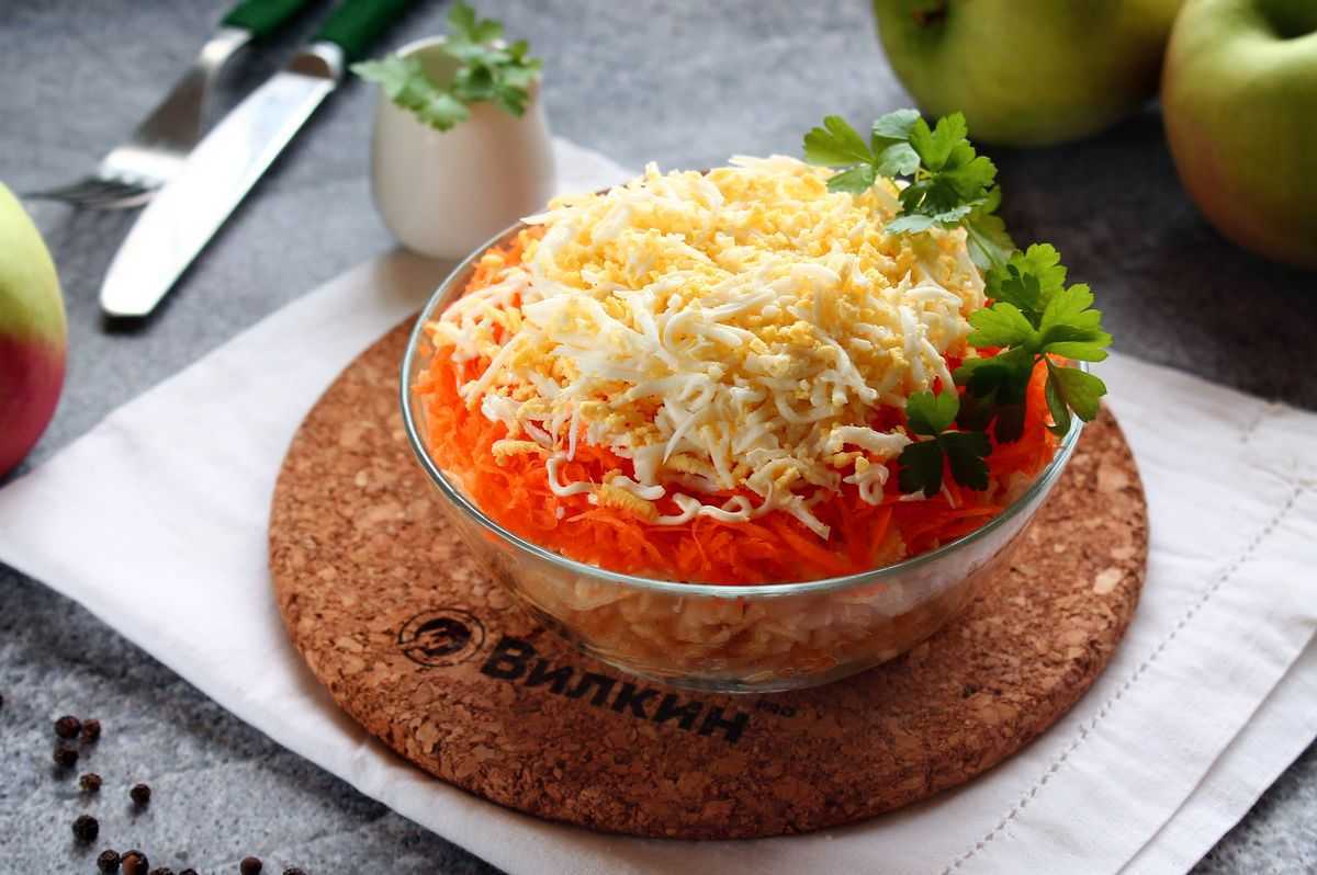 Салат французский - простой и вкусный рецепт с пошаговыми фото