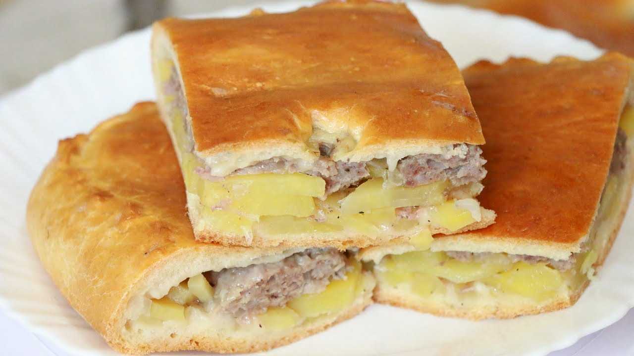 Пирог с мясом в духовке - простые рецепты мясного пирога быстро и вкусно