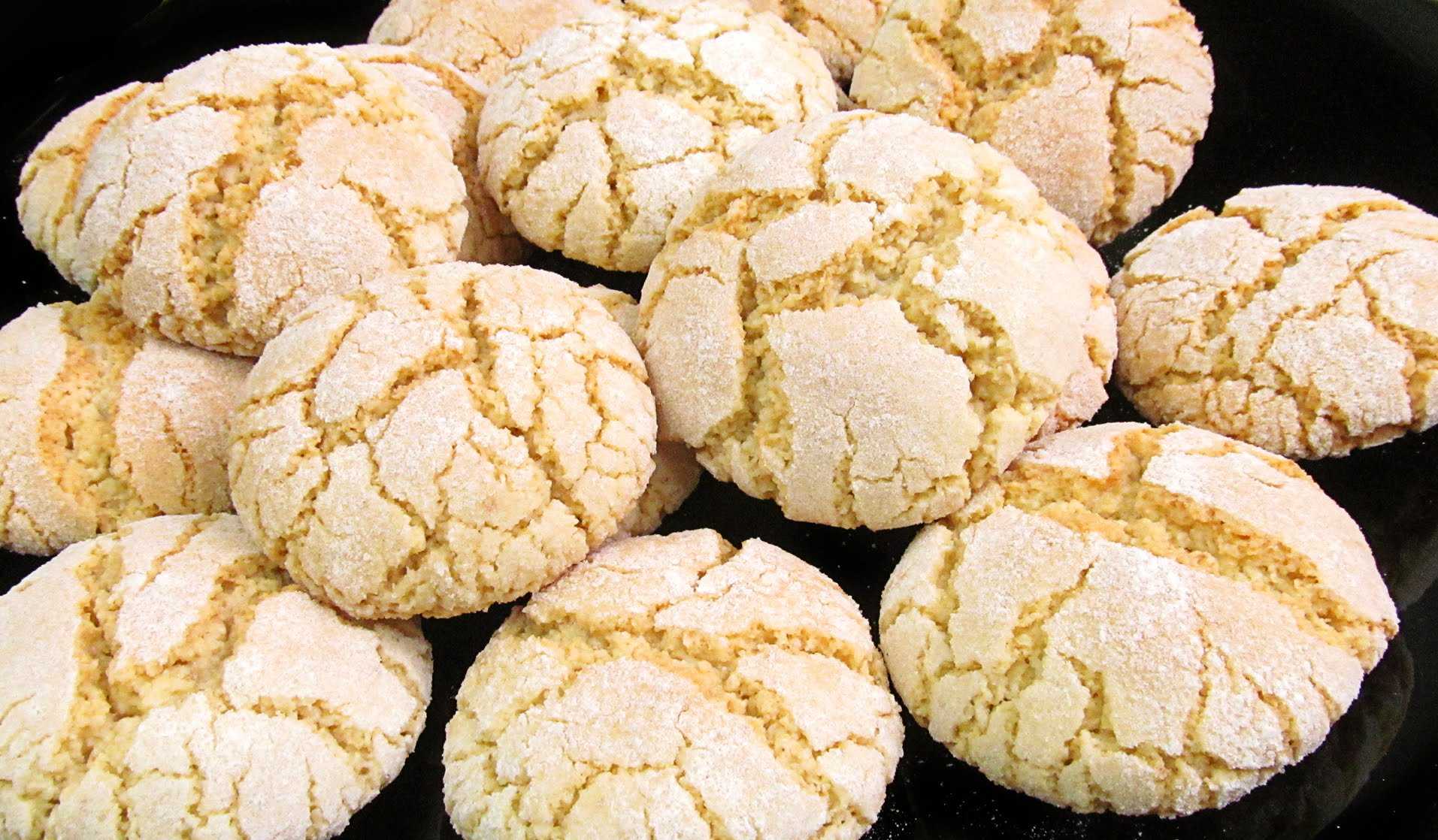 Японское печенье 🍪 без муки и глютена - рецепт из 4 ингредиентов