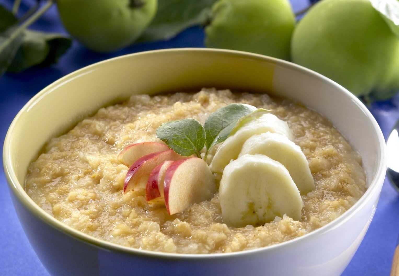 Овсяная каша с яблоками - 8 пошаговых фото в рецепте