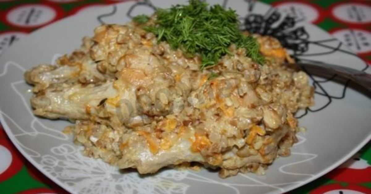 Гречка с курицей в мультиварке -пошаговый рецепт с фото