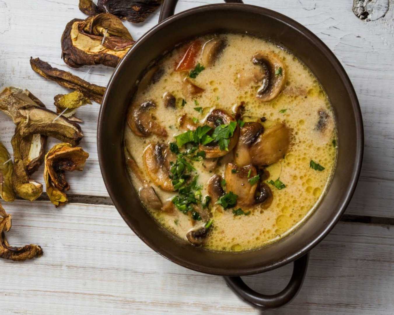 Щи с сушеными грибами пошаговый рецепт