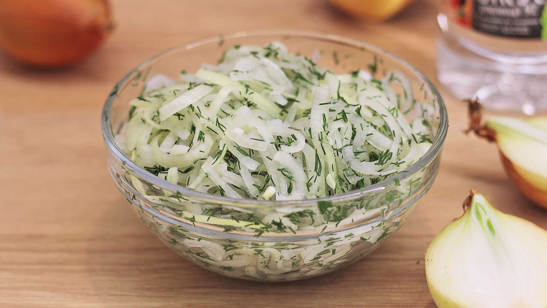 Маринованный лук быстро и вкусно: рецепты приготовления к шашлыку и для салата