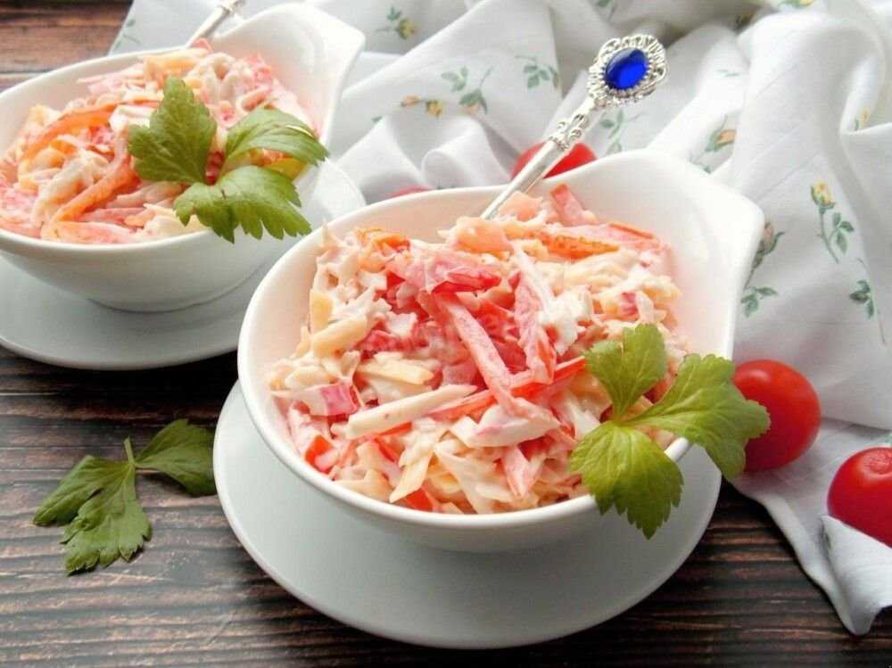 Салат красное море – 10 лучших рецептов с пошаговыми фото
