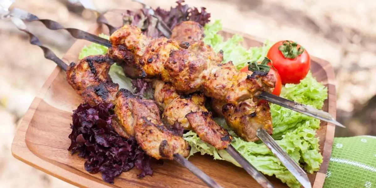 Шашлык из индейки + самый вкусный маринад чтобы мясо было мягким и сочным