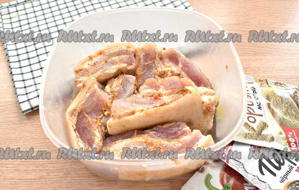 Грудинка в луковой шелухе пошаговый рецепт