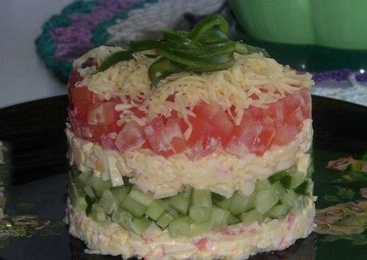 Салат из помидоров – простые и вкусные рецепты
