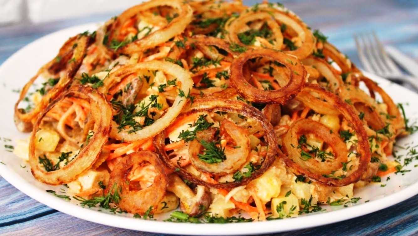 Салат жар птица с корейской морковкой. салат «жар-птица» с курицей и опятами: рецепты от опытных поваров. рецепт: салат “жар-птица” – с опятами и морковкой по-корейски