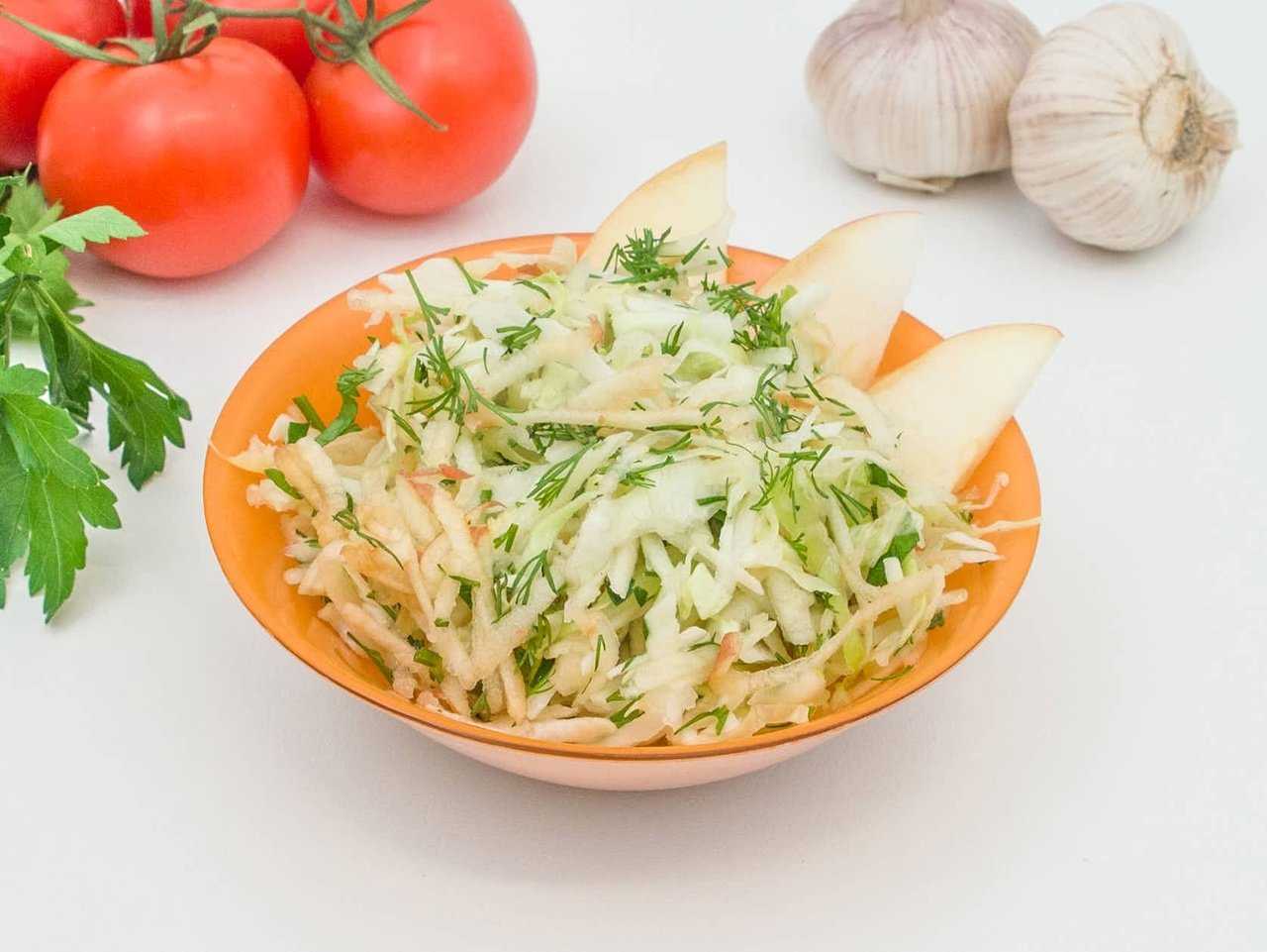 Салат из свежей капусты. 25 вкусных и полезных рецептов на каждый день