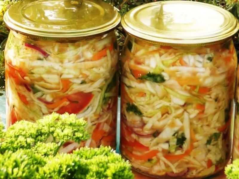 Простые оригинальные рецепты приготовления вкусных и полезных салатов из краснокочанной капусты